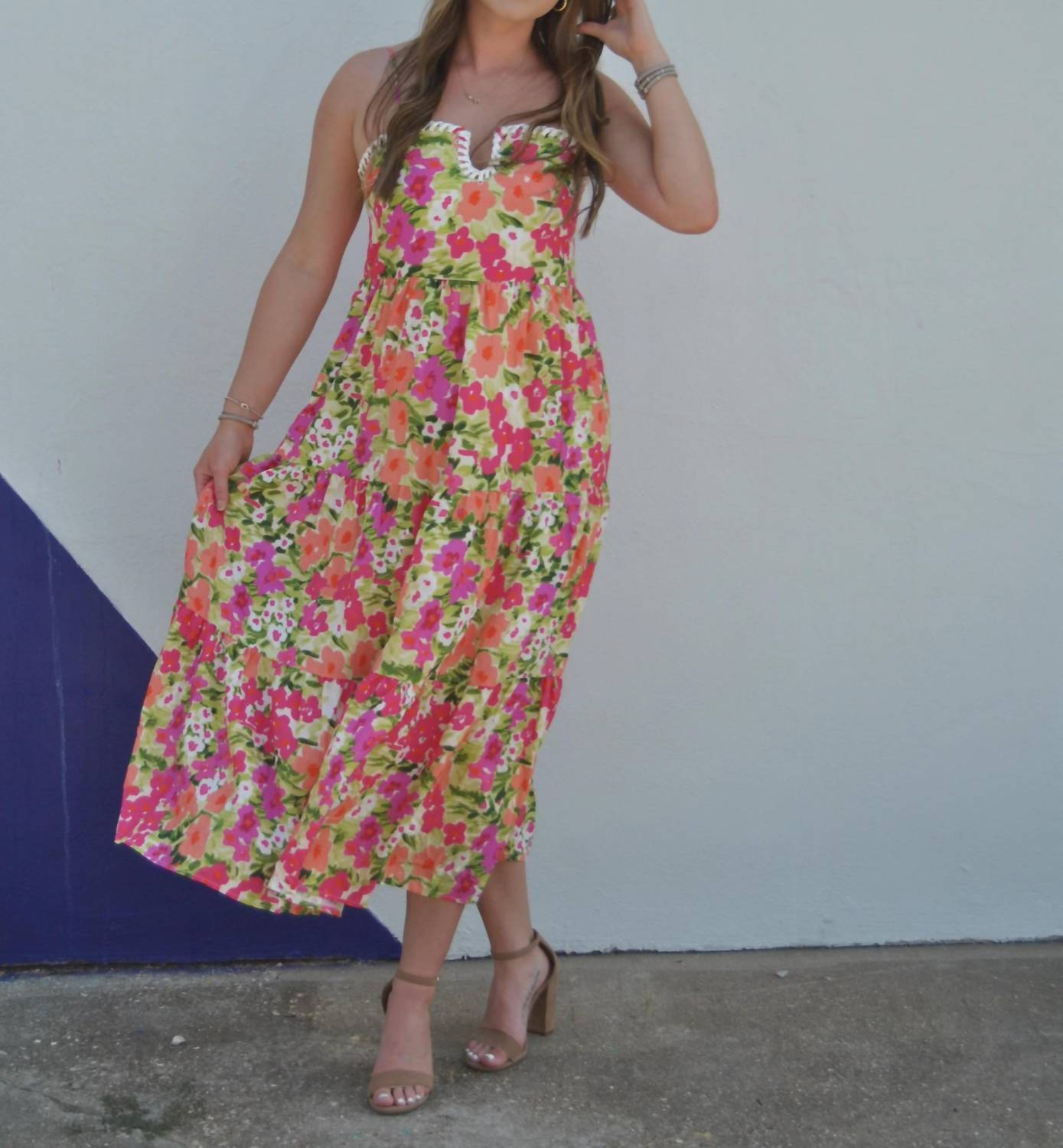 Tcec - Sunset Midi Dress