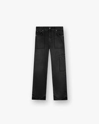 Represent - R3 Drive Denim Baggy Fit Distressed Jeans