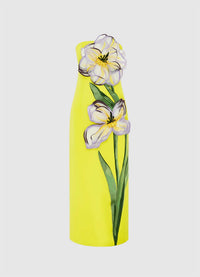 Leo Lin - Rayna Applique Floral Maxi Dress
