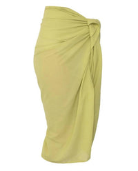 MIKOH AHE SARONG in honeydew - women's swimwear - view 5