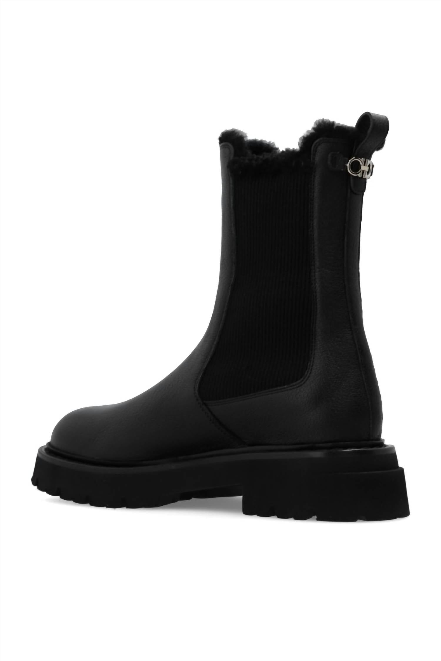 Salvatore Ferragamo - Women's Chelsea Leather Boots