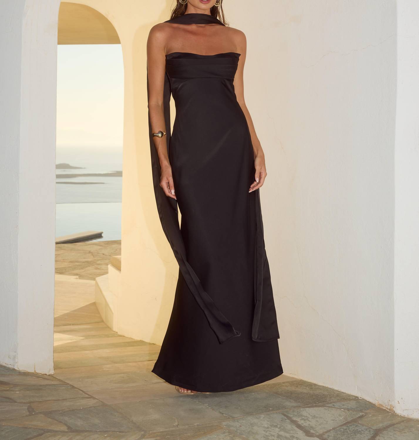 Runaway The Label - Madeline Strapless Maxi Dress