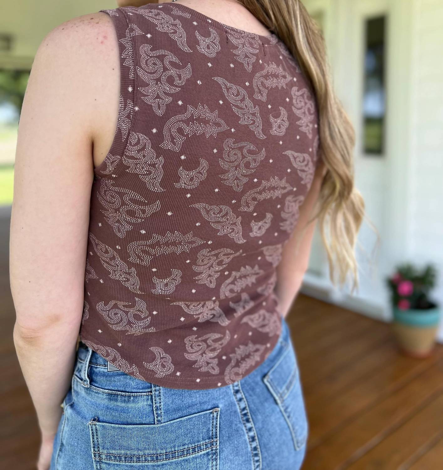 Rock & Roll Denim - Boot Stitch Tank