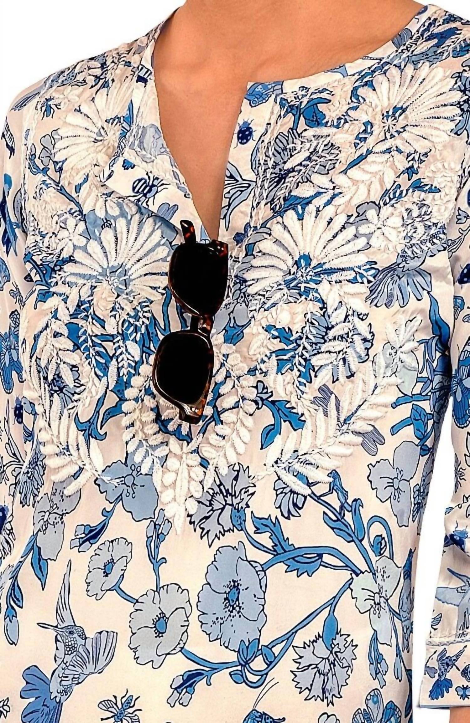 Gretchen Scott - Birds & Bees Tunic Top