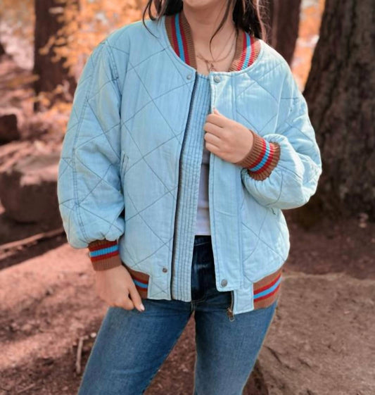 Tribal - Quilted Bomber Jacket