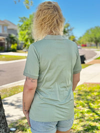 Southern Grace - Jennifer Collared Top