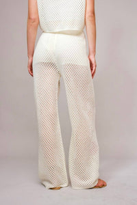 Blue B - Seashell Embroidered Pants