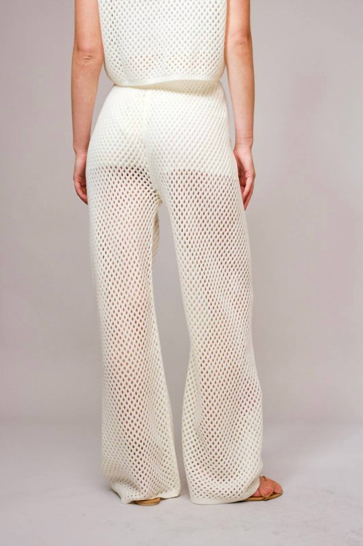 Blue B - Seashell Embroidered Pants