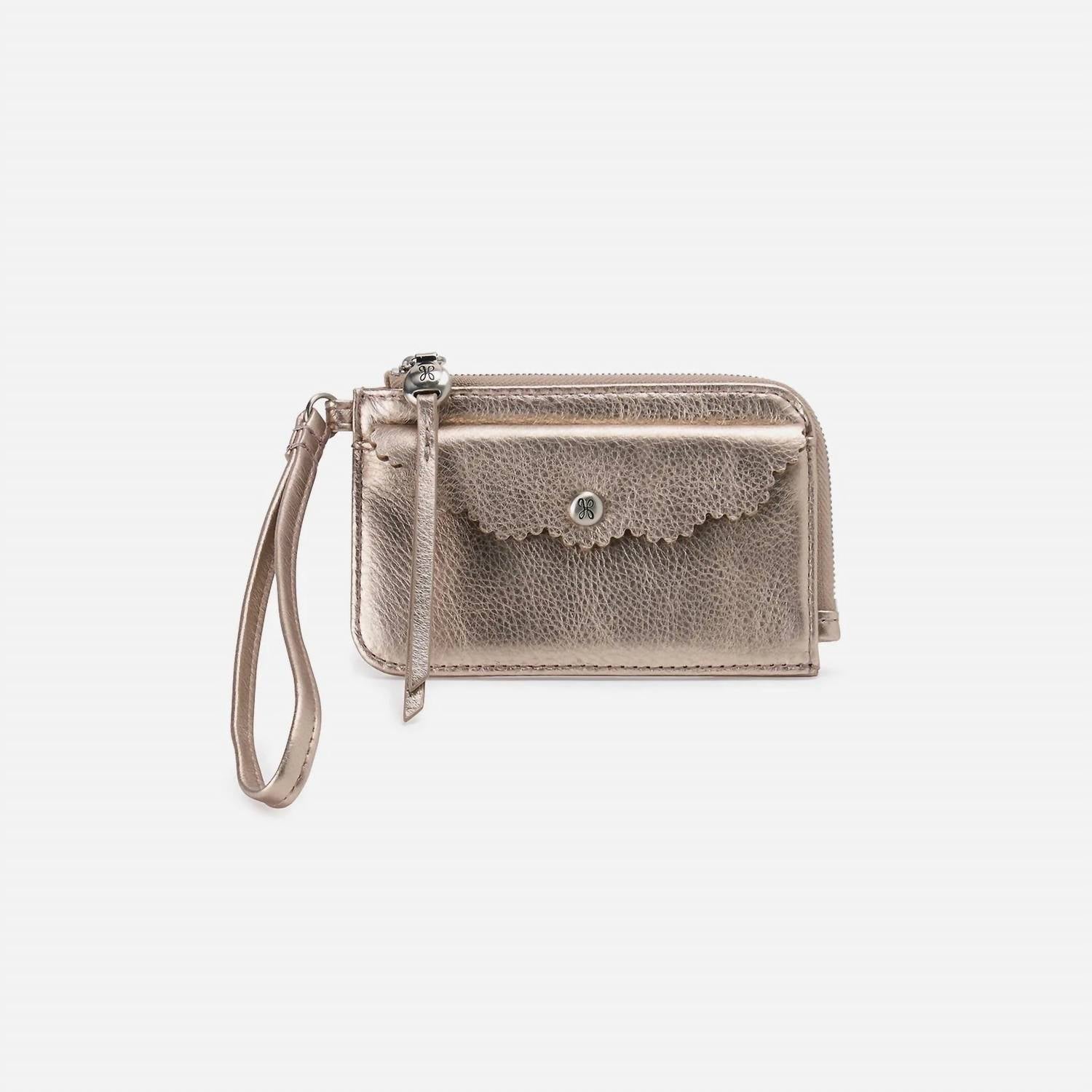 HOBO Women's Tabby Card Wristlet in cameo quartz - women's bag