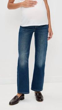 Dl1961 - Women'S - Maternity Karmine Refined Wide Leg Jeans