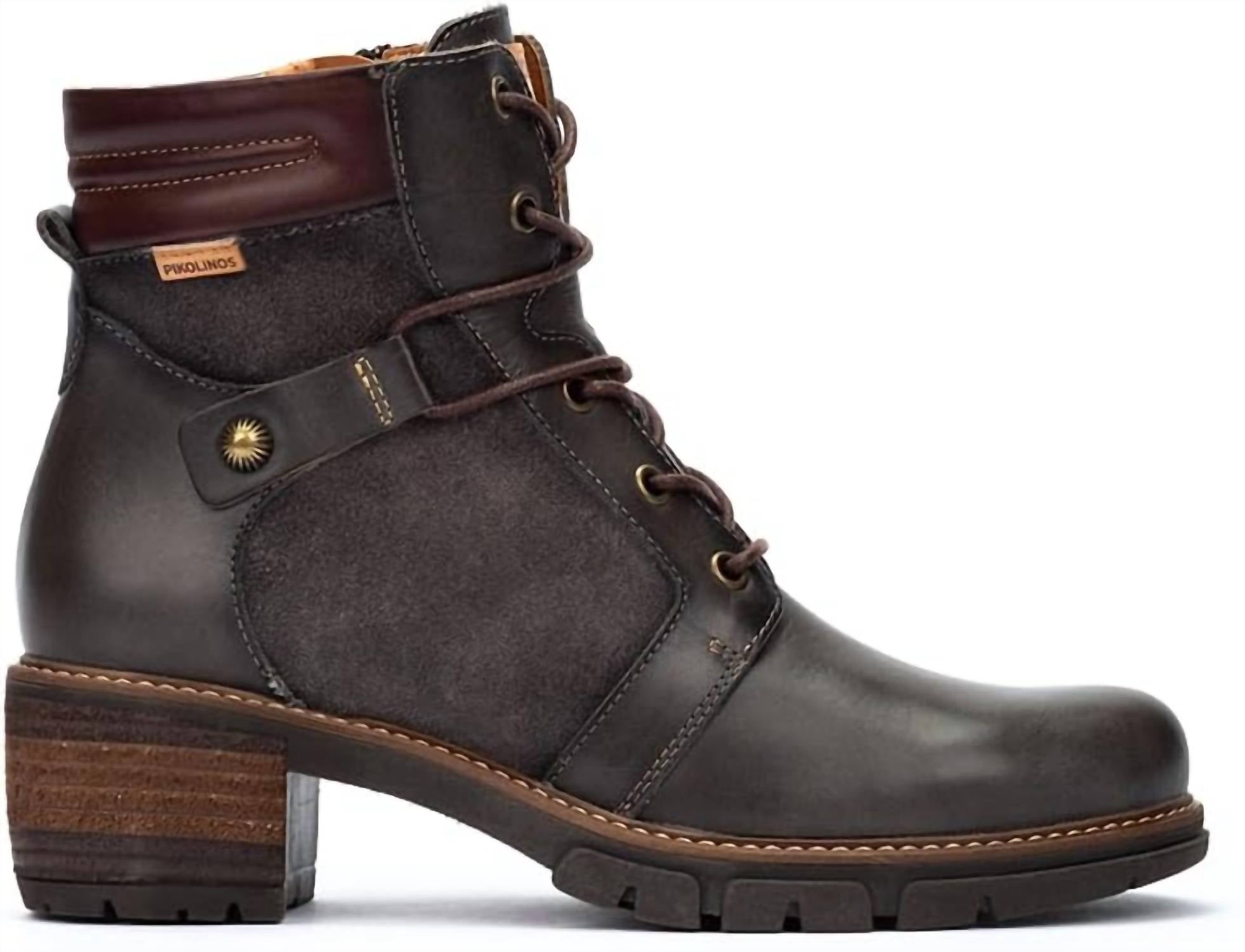 Pikolinos - Women's San Sebastia Heeled Ankle Boots