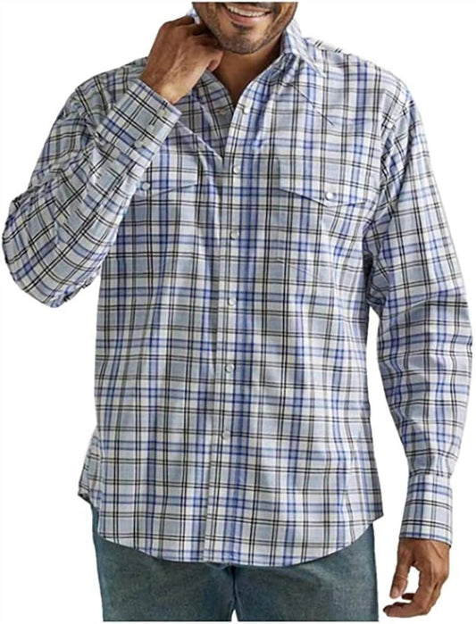 Wrangler - Wrinkle Resist Snap Shirt