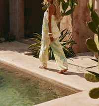 Sundayup - Tropical Lace Two-Piece Set