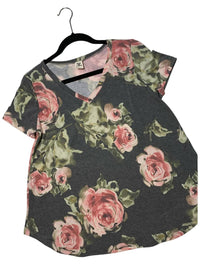 Sew In Love - Sweet Rose Parade V Neck Tee