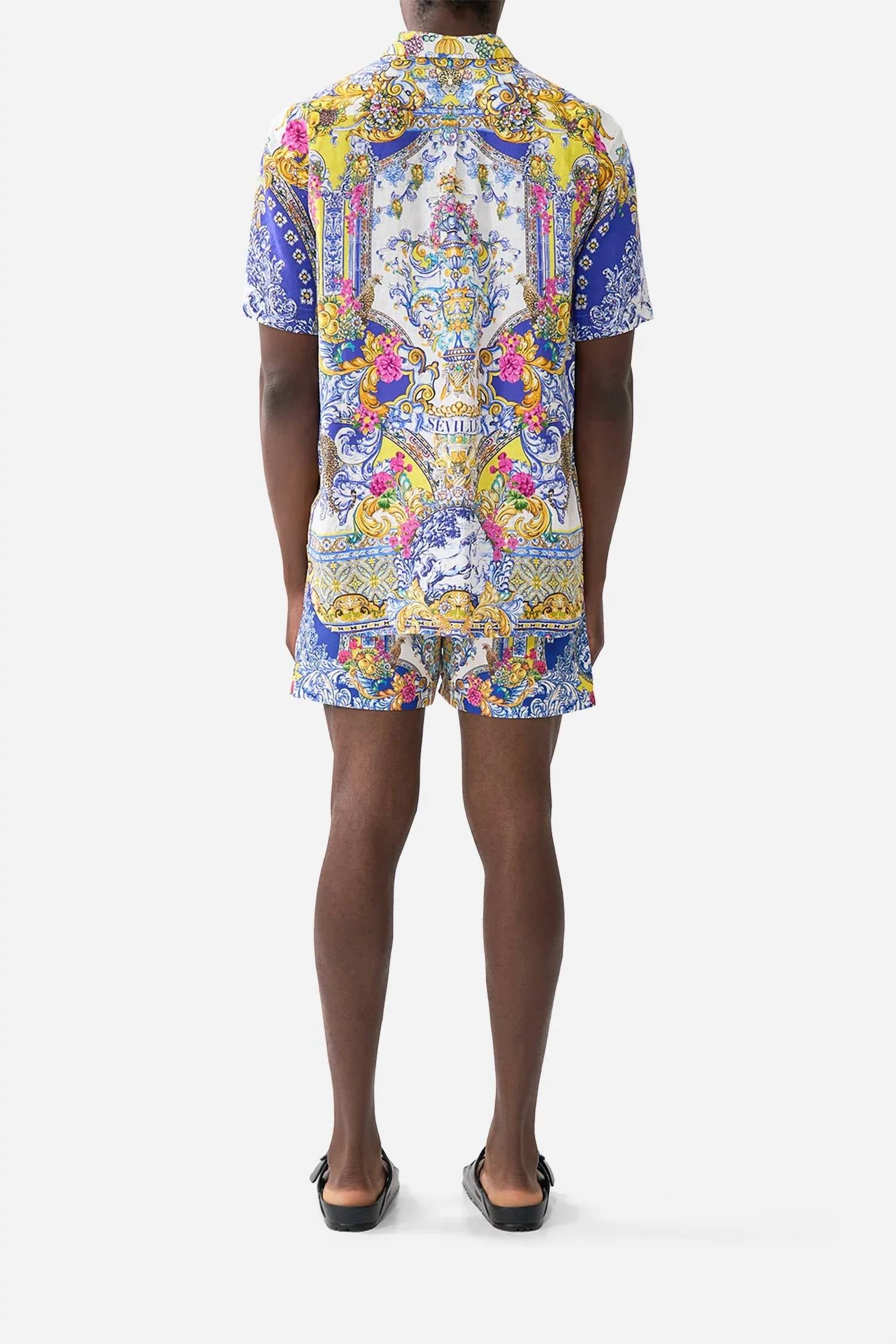 Camilla - Short Sleeve Oversized Shirt