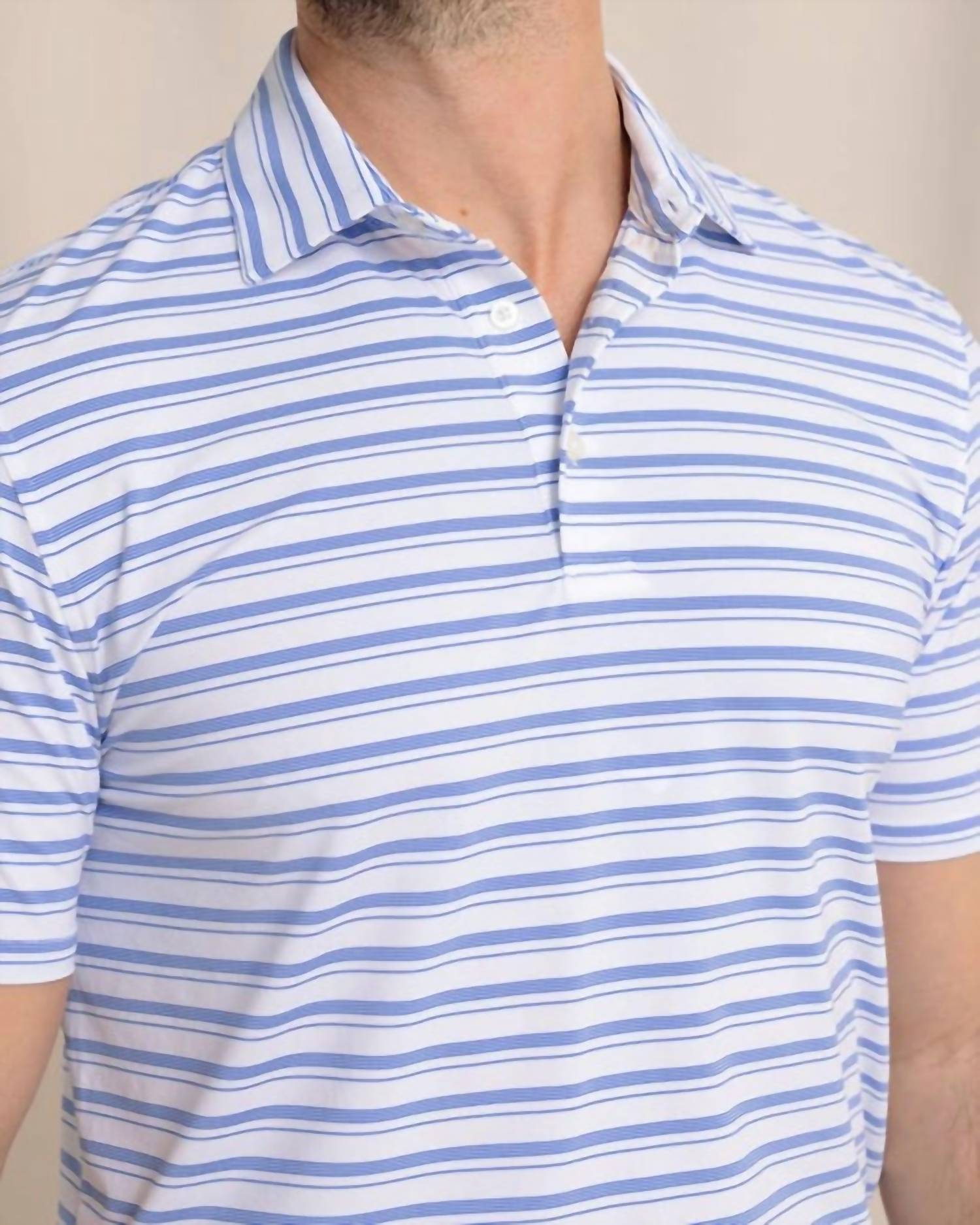 Southern Tide - brrreeze Pearl Cove Stripe Polo