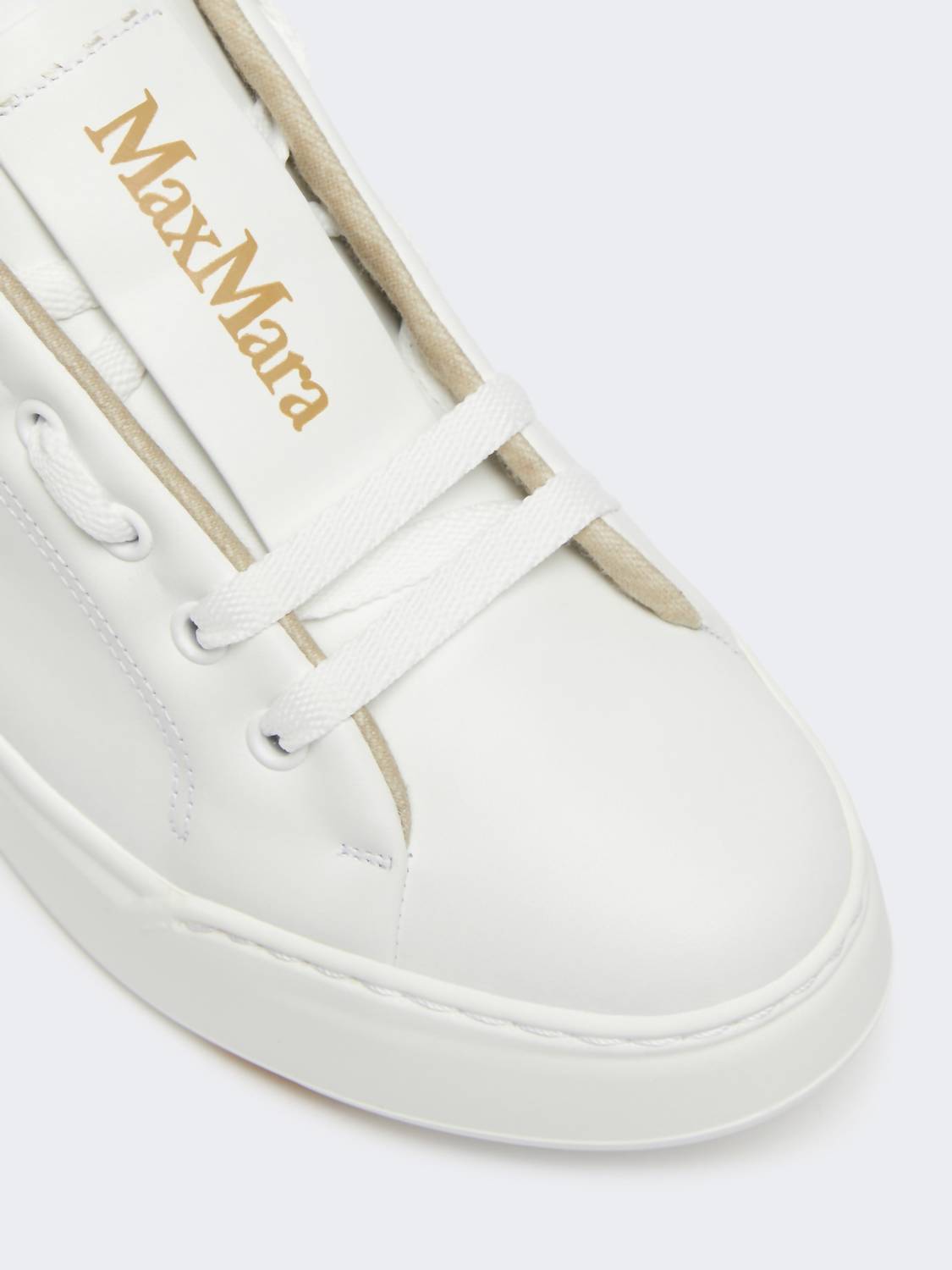 MaxMara Women's Maxiv Sneakers in optical white - women's sneaker - view 4