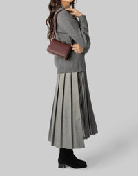 Plan C - Pleated Midi Skirt