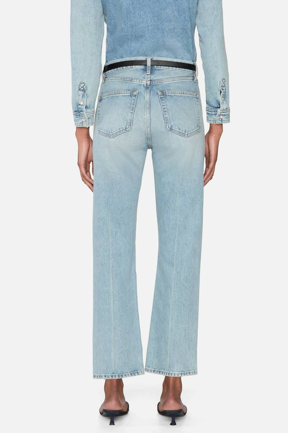 Frame - Women's Vertical Crop Jeans