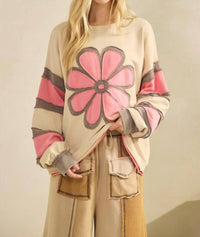 Sage+Fig - Groovy Bloom Pullover