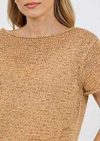 Elliott Lauren - Boatneck Tape Yarn Sweater