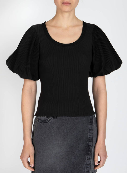 Derek Lam 10 Crosby - Suzanne Mixed Media Tee
