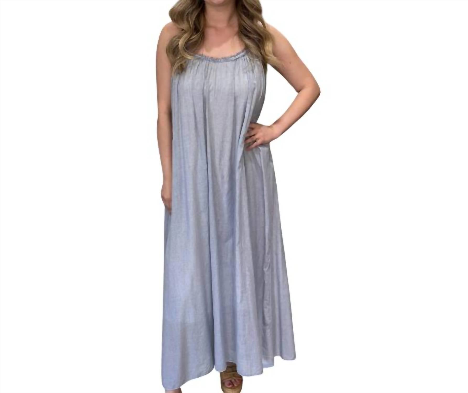 MERSEA Patio Dress in blue - women's dress