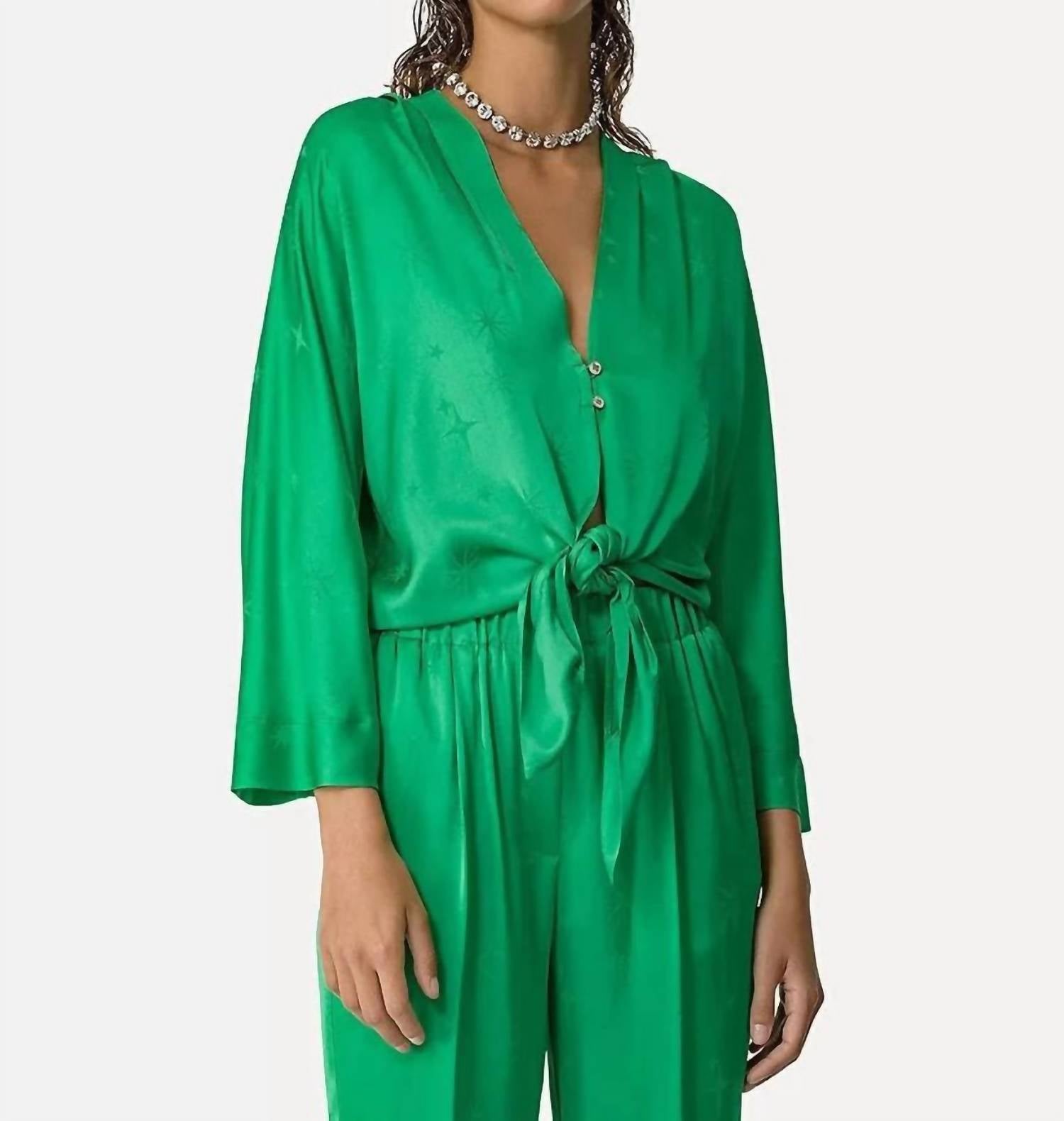 Forte Forte - Star Satin Jacquard Shirt