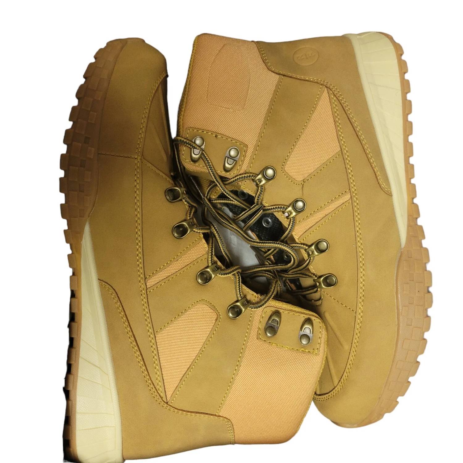 Reserved Footwear New York - Men's Faux Leather Lace-up Boot
