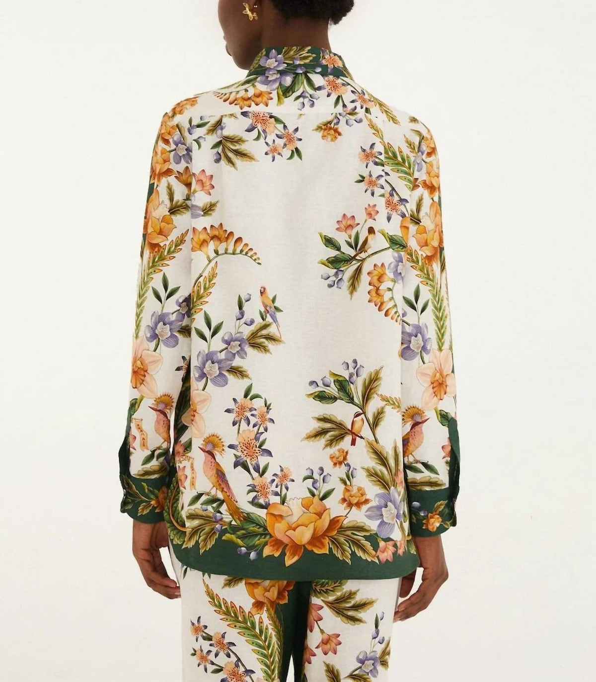 Farm Rio - COLLARED BUTTONED SHIRT