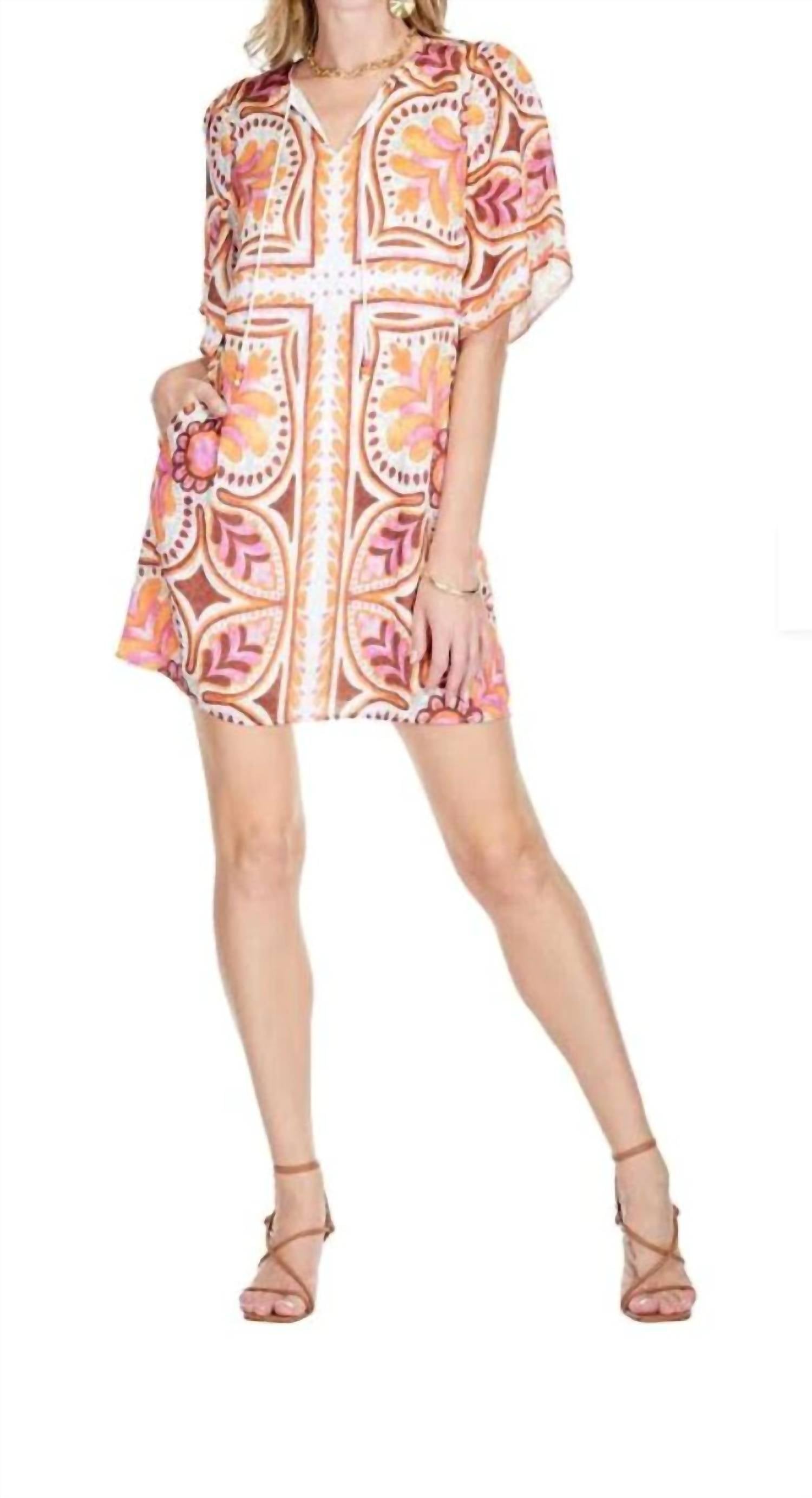 Jade - Women's Mandala Kimono Tunic