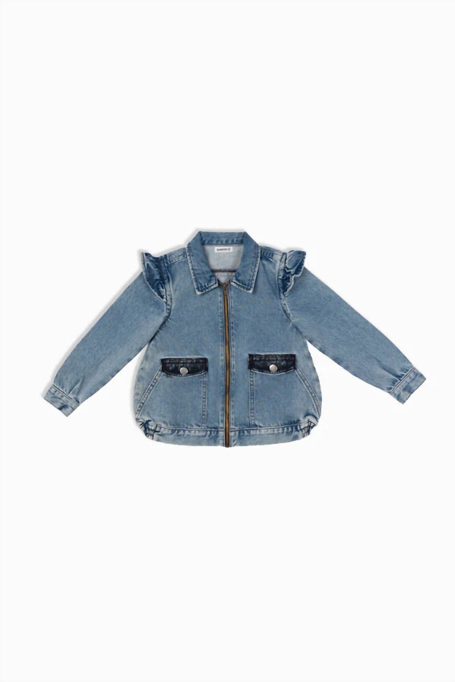 Sasha+Z - Lace Denim Jacket