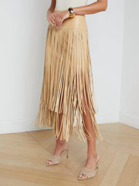 L'Agence - Karolina Fringe Skirt