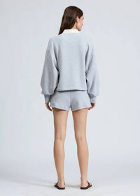 Rag & Bone - Vintage Terry Oversized Polo Sweatshirt