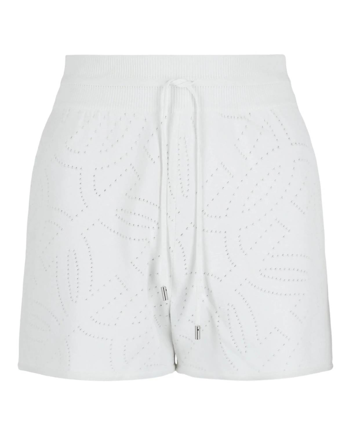 Salvatore Ferragamo - Women's Gancini Pattern Drawstring Shorts