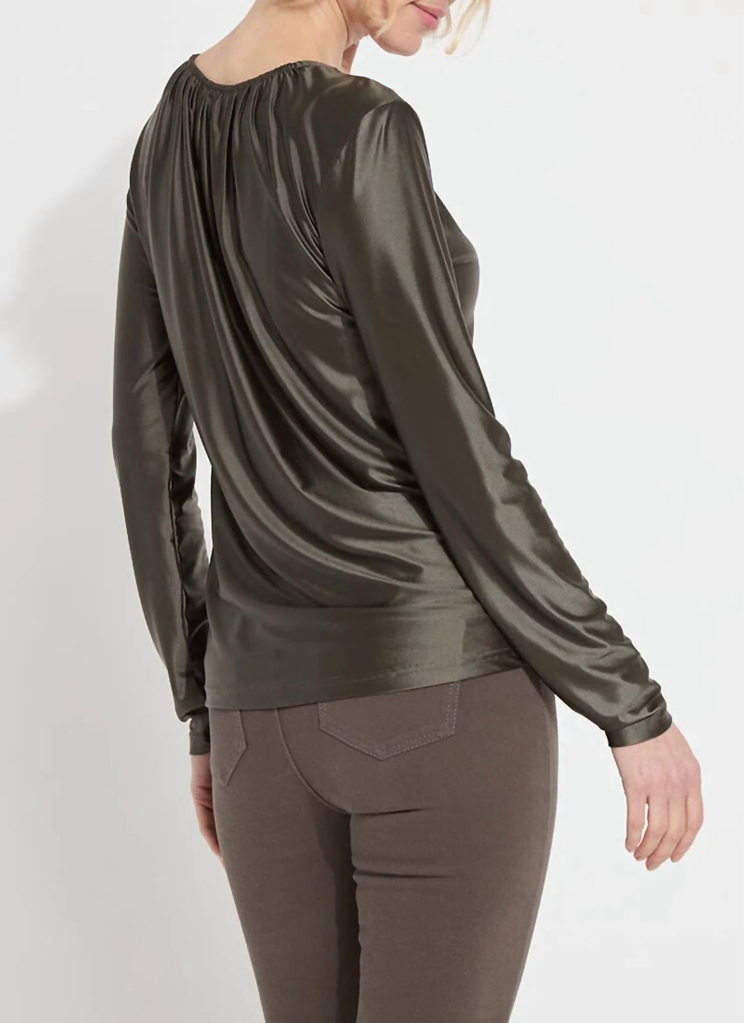 Lysse - Larissa Satin Jersey Top