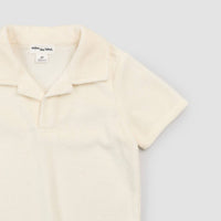 Miles Baby - Solid Terry Polo Shirt