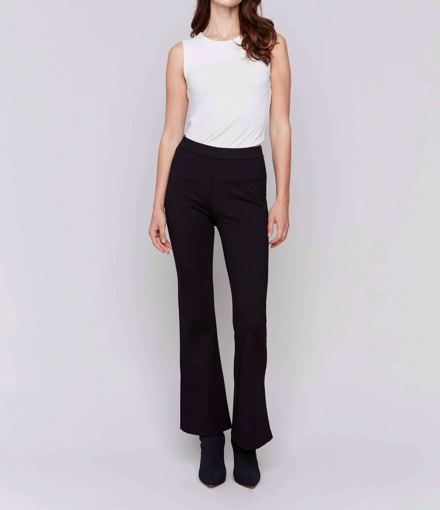 Charlie B - Solid Flare Pant