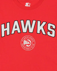 Starter - Men's Atlanta Hawks Retro Short Sleeve Shirt