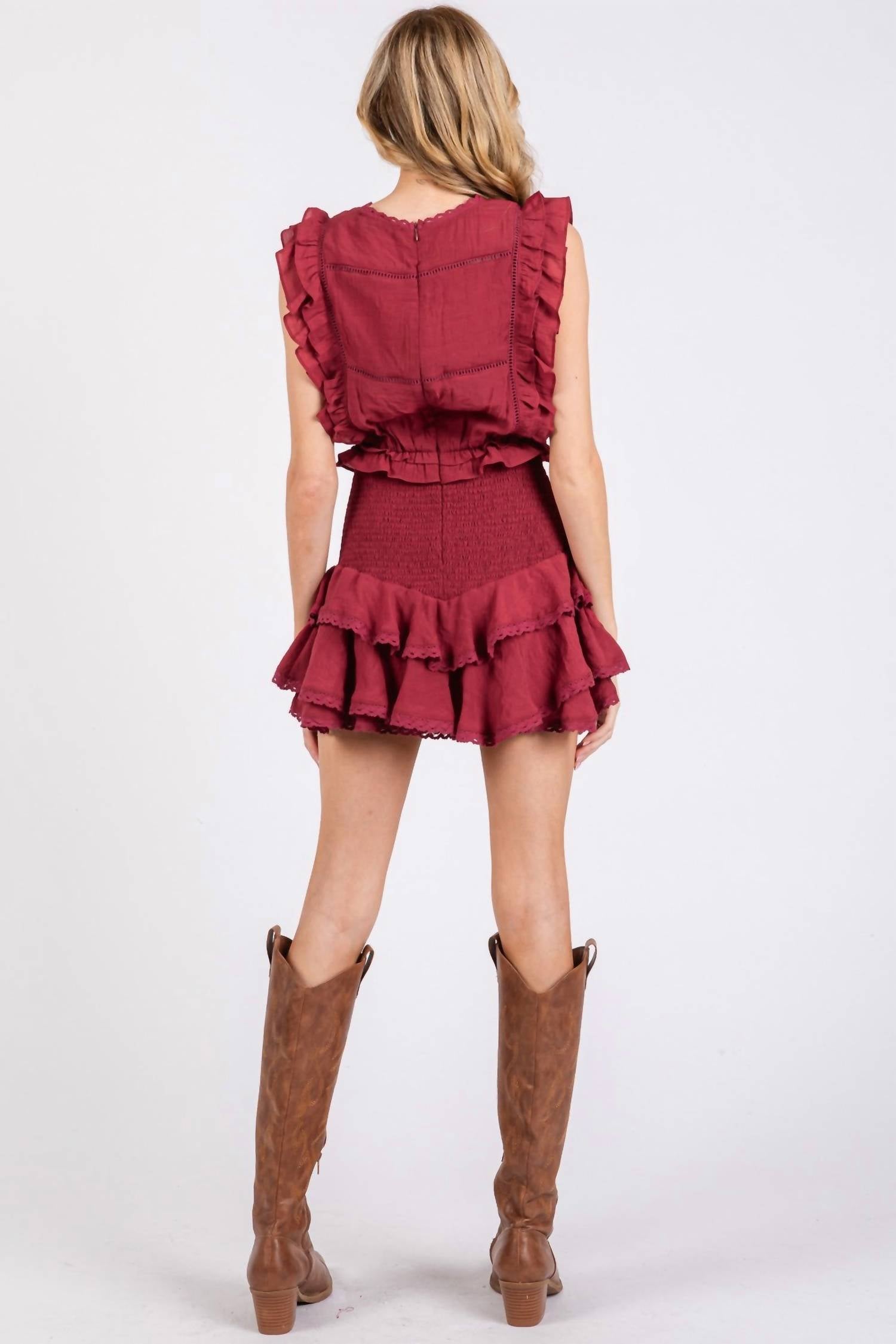 The Vintage Shop - Crinkled Gauze Sleeveless Romper