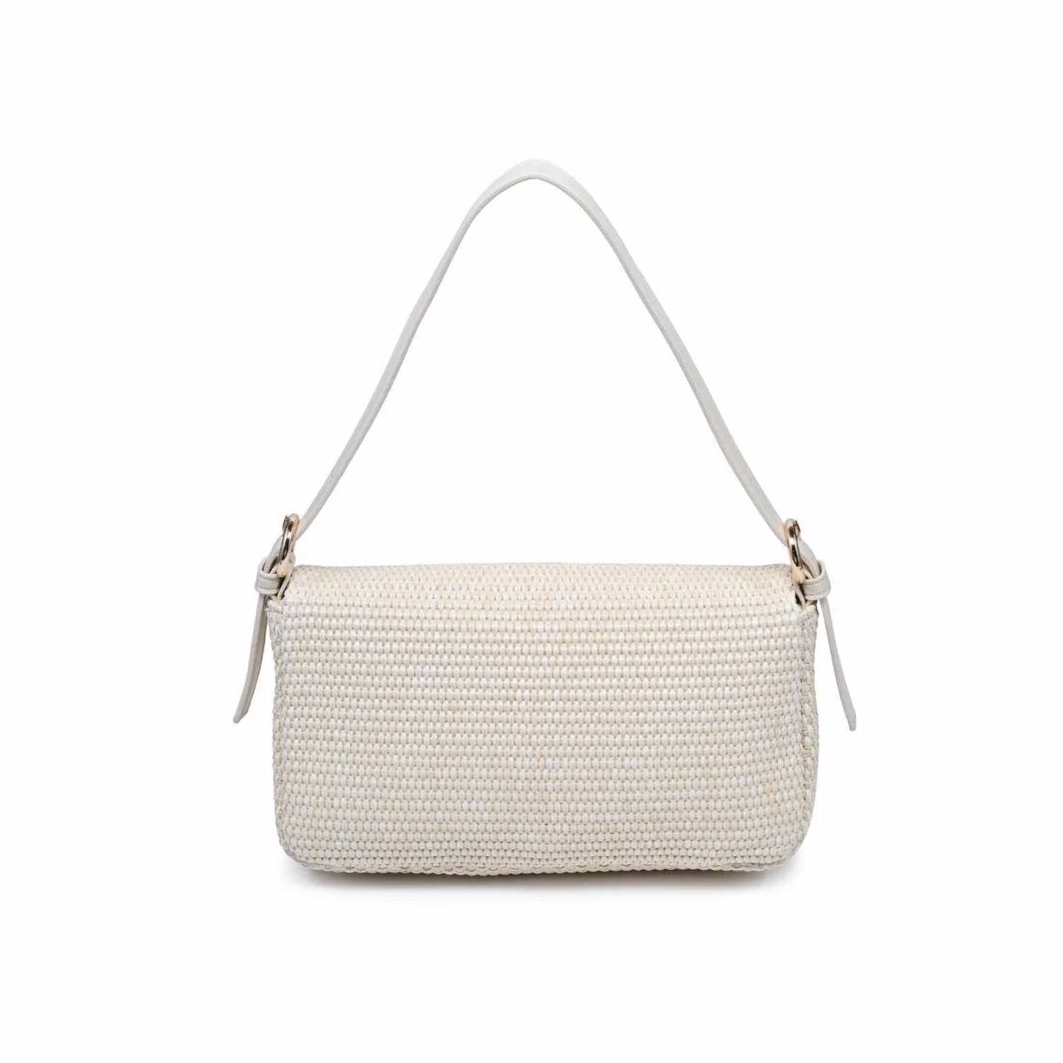 Urban Expressions - Women's Gloria Straw Crossbody Bag