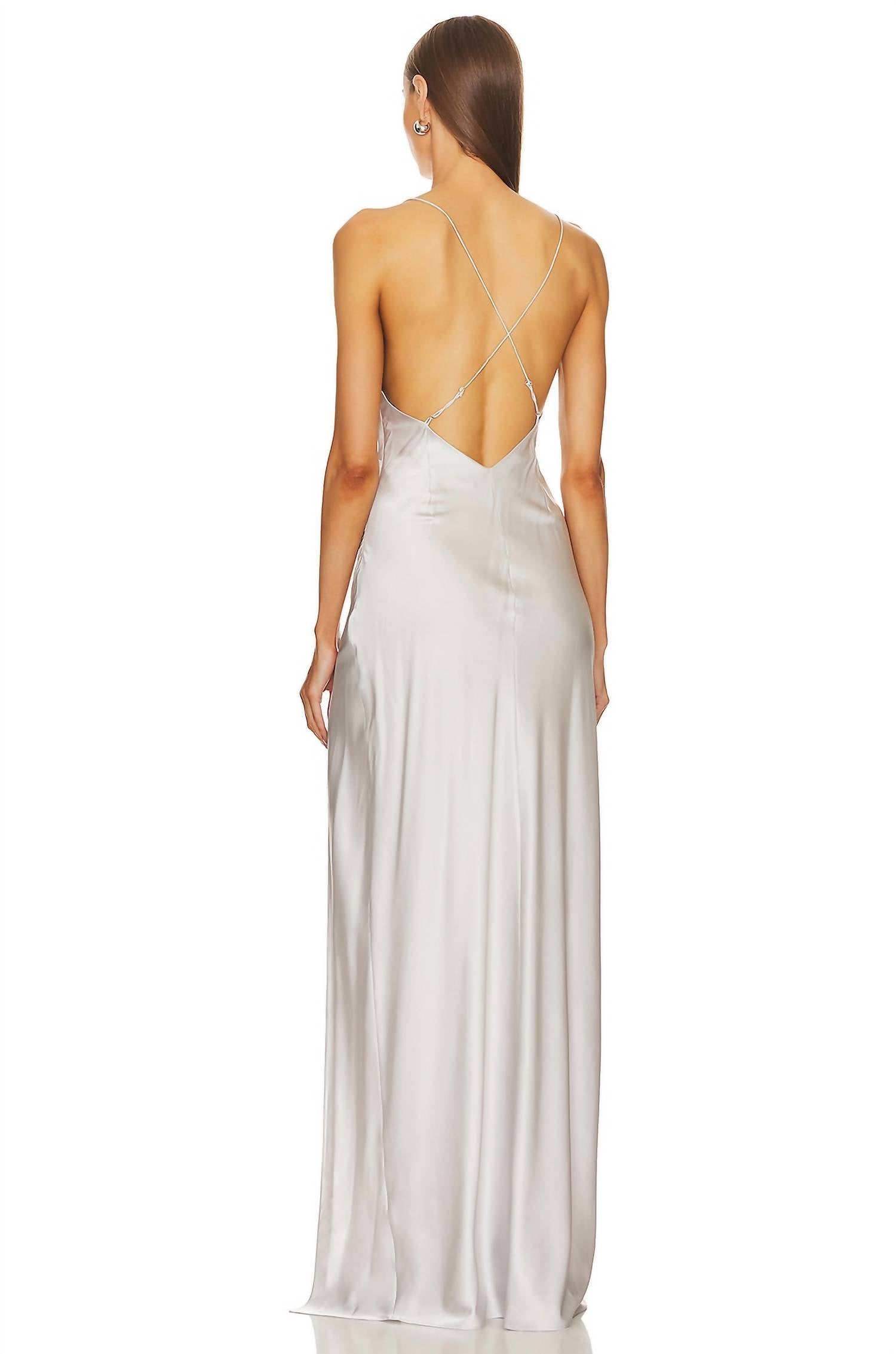 Ser.O.Ya - Amina Silk Maxi Dress