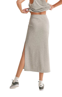 Sadie & Sage - Break A Sweat Maxi Skirt