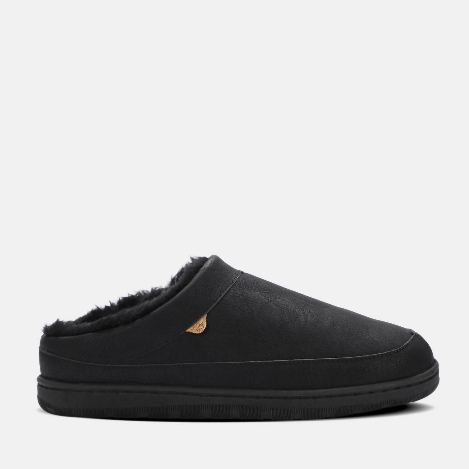 Lamo Men's Julian Clog Ii Slipper in waxed black - men's loafer