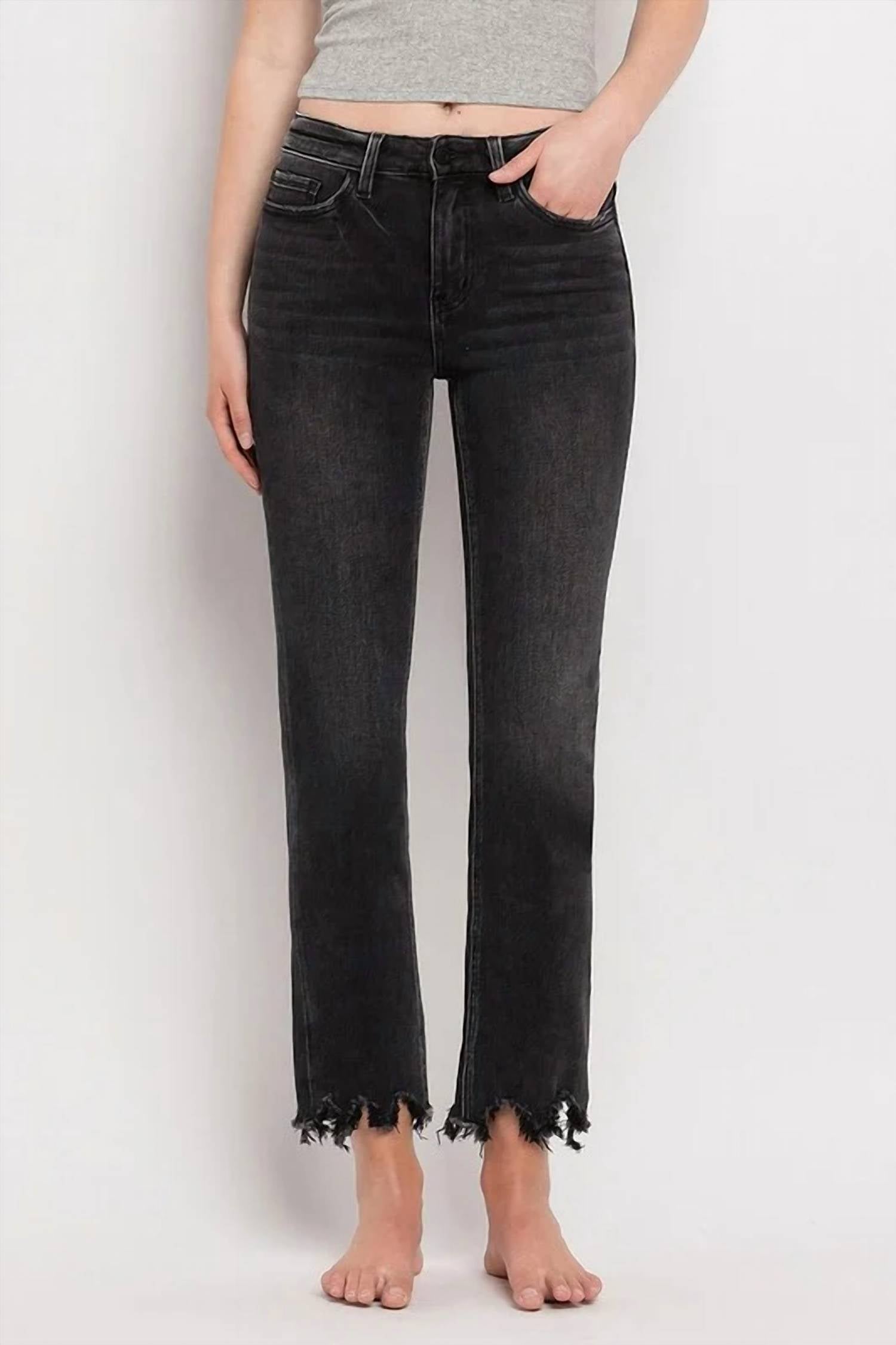 Vervet By Flying Monkey - In A Bottle High Rise Straight Jeans