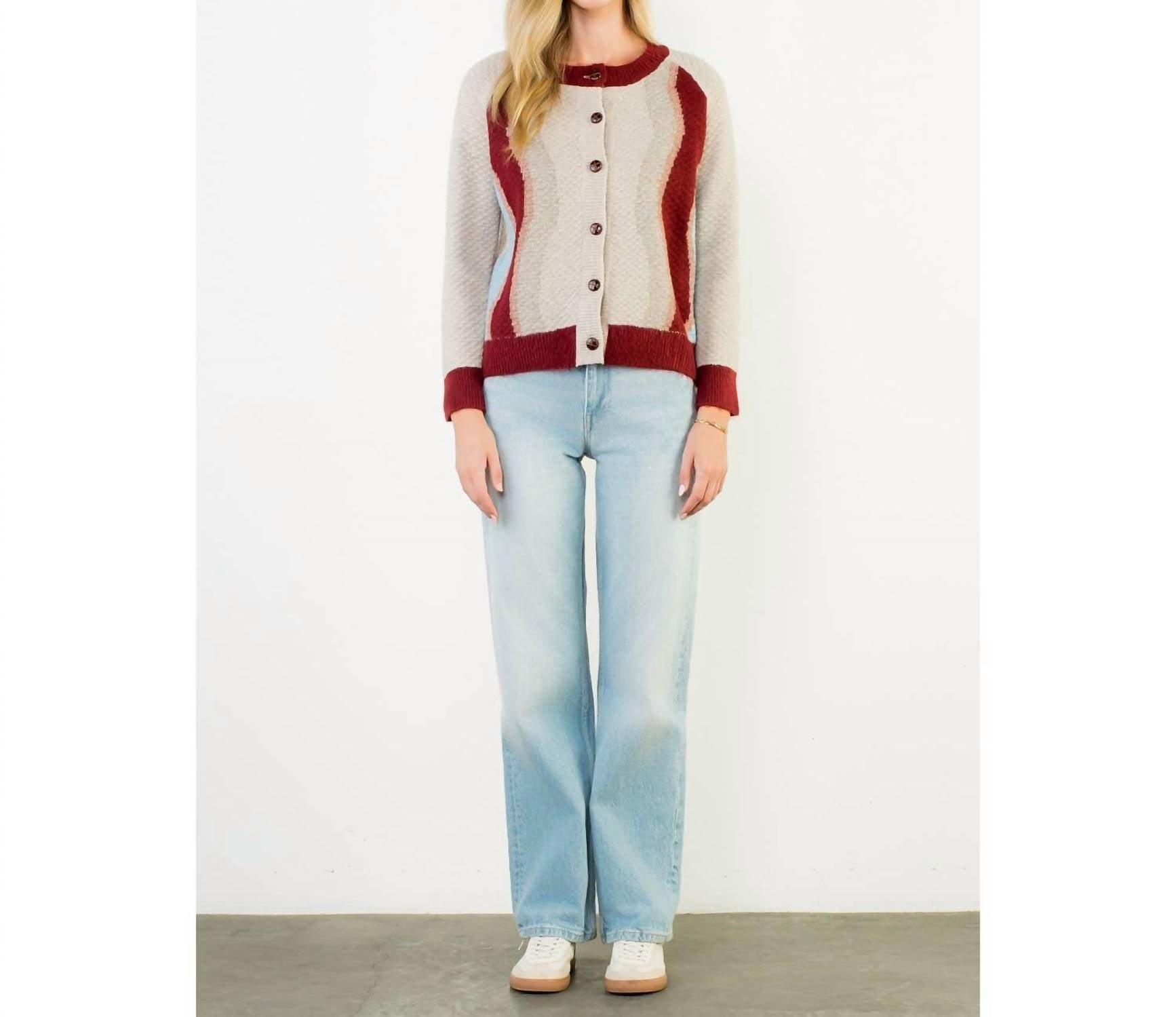Thml - Knitted Long Sleeve Cardigan