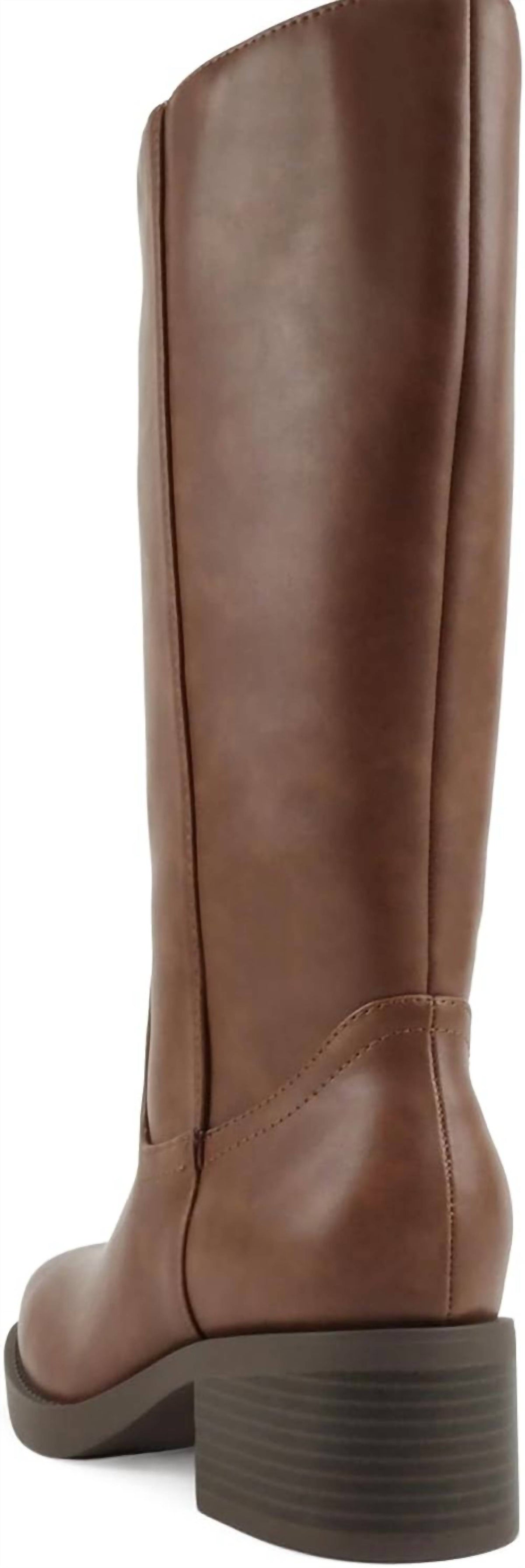 Soda - Women's Tall Square Toe Boots
