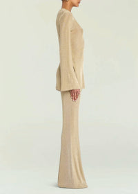 Ser.O.Ya - Sheldon Metallic Knit Pants