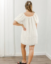 Greylin - Felina Puff Sleeve Mini Dress