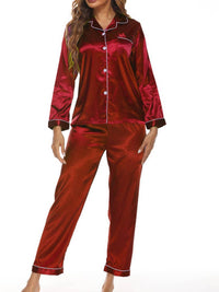Wholesalesir - Button Up Pajamas For Long Sleeve Soft Set